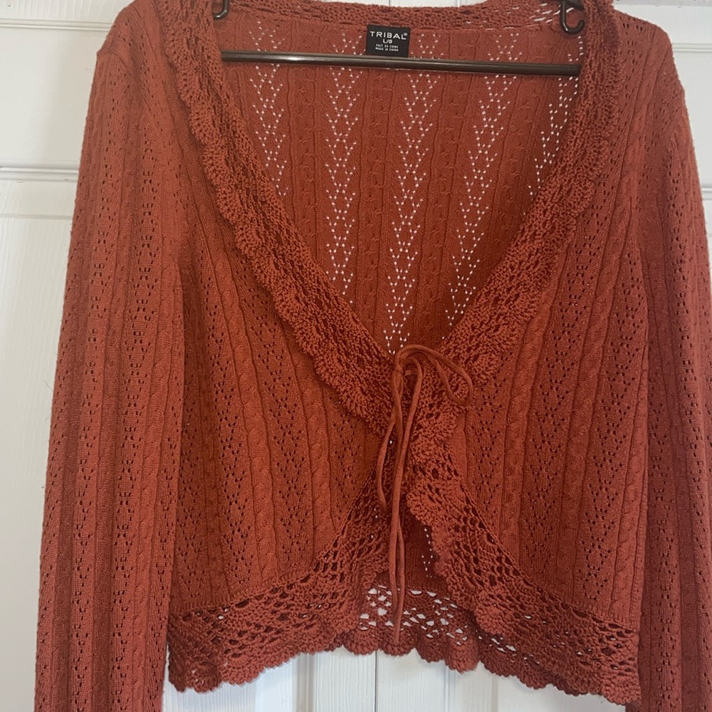 Crochet cardigan